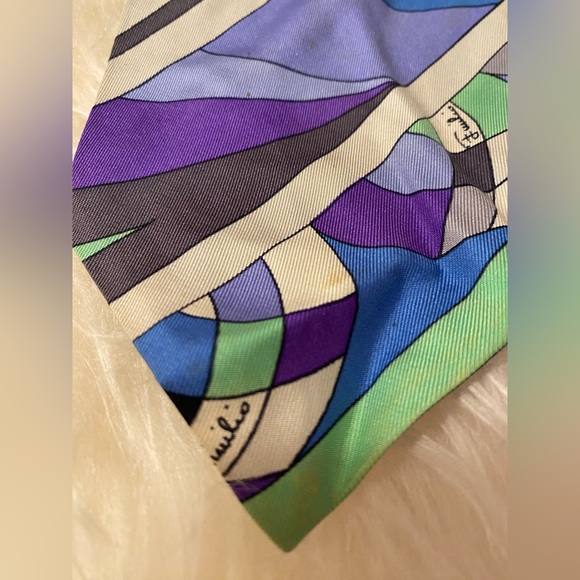 Emilio Pucci Vintage Silk Tie - Picture 7 of 7